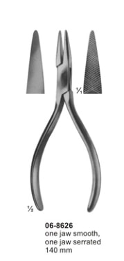 Wire Holding forceps, Wire Tightening Pliers, Flat-nosed Pliers DUROGRIP with Hard Metal